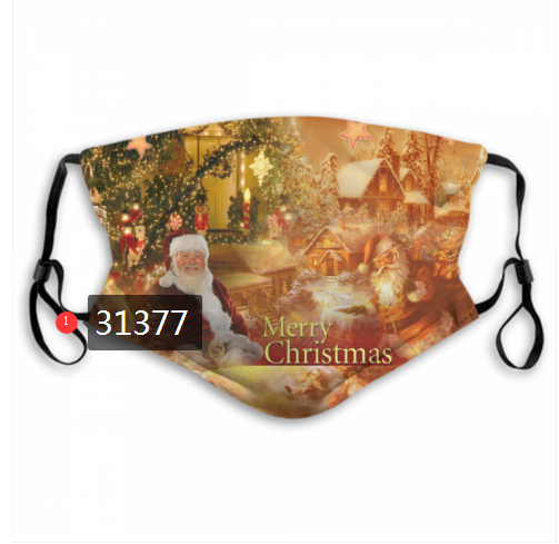 2020 Merry Christmas Dust mask with filter 46
